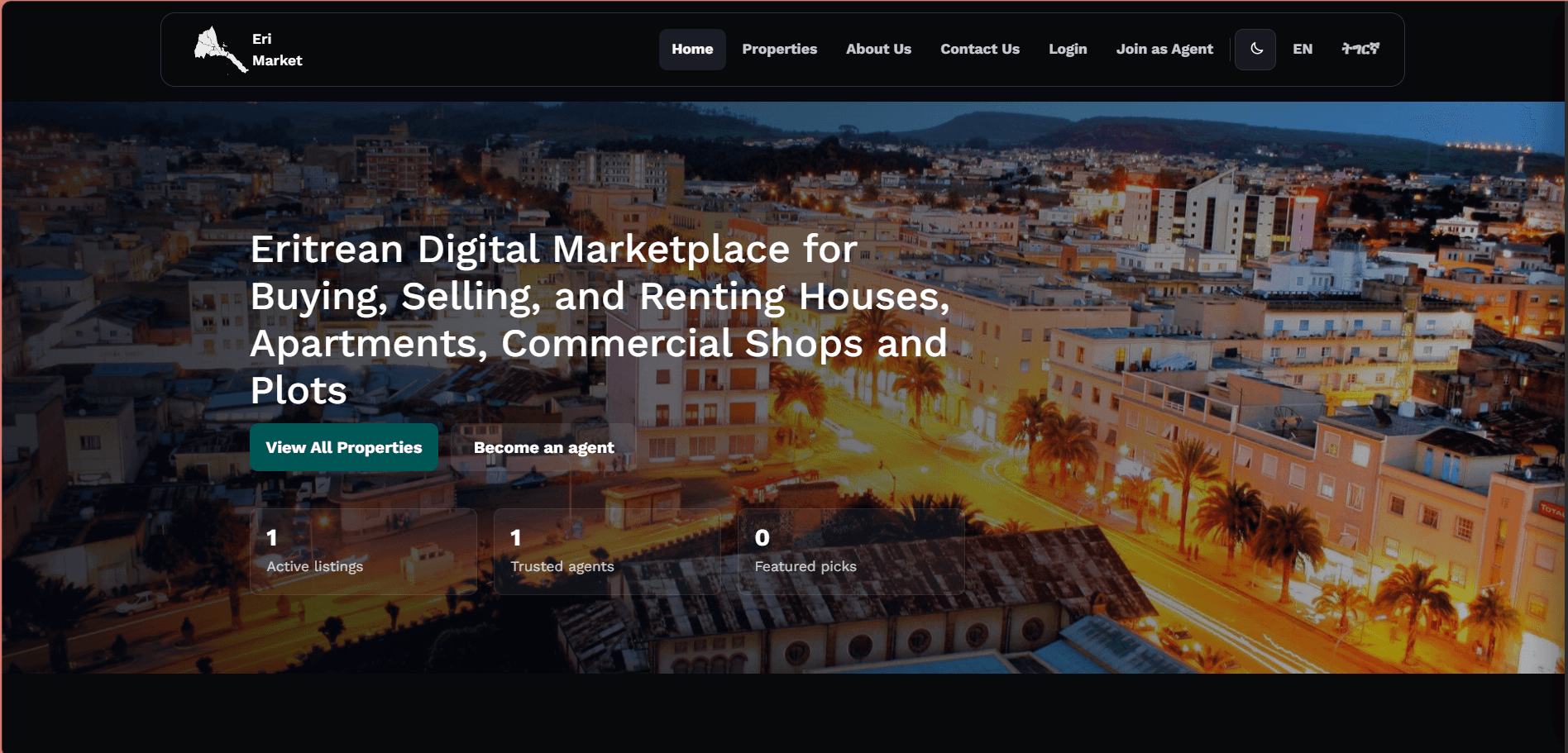 Eri-Market - Eritrean Real Estate market
