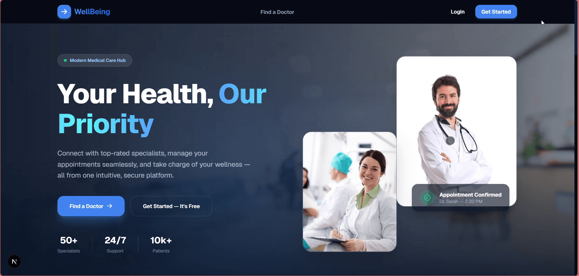 Wellbeing - Smart Healthcare Platform